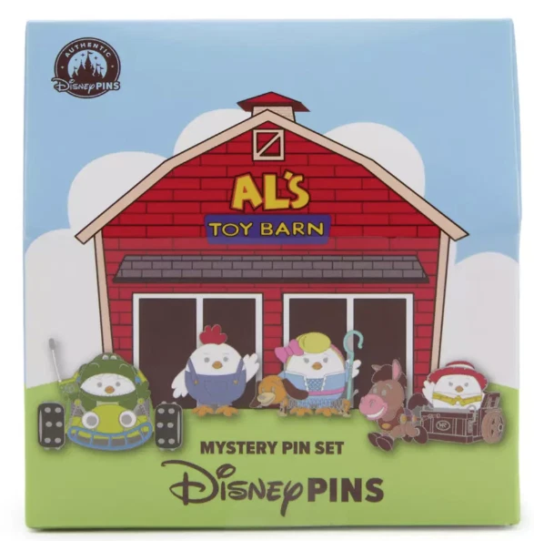 Disney Pins 2026 - Al's Toy Barn Mystery Pin Blind Pack – Toy Story – 3-Pc.