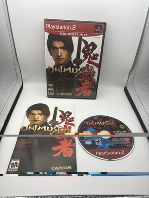 Onimusha: Warlords Greatest Hits Sony PlayStation 2 PS2 Complete CIB