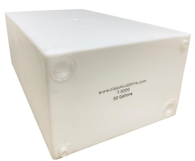 #ad 50 Gallon Fresh Gray Water Holding Tank storage food shower wash dish T 5000 $195.99