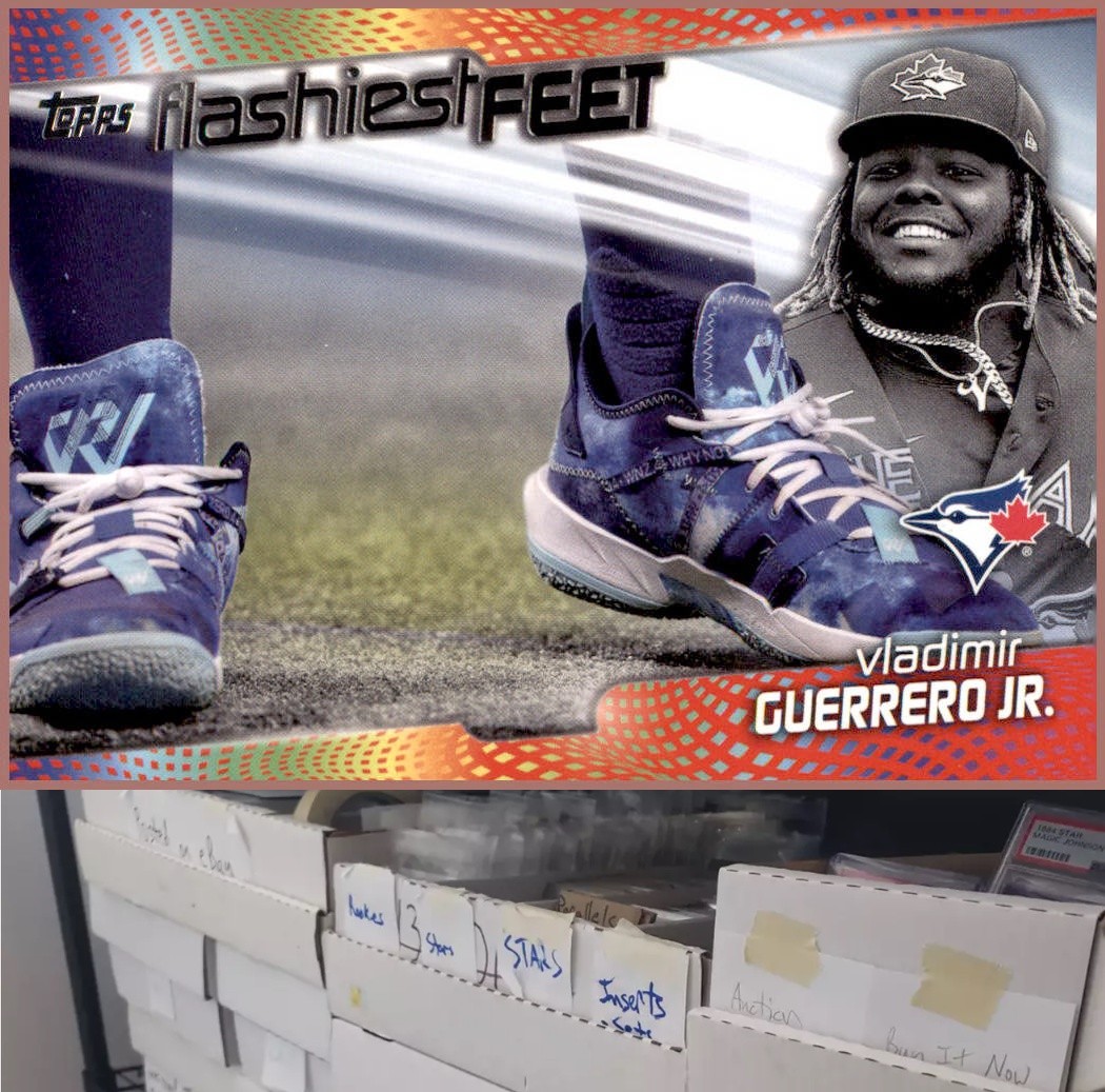2022 Topps #FF-12 Vladimir Guerrero Jr. Flashiest Feet - JF