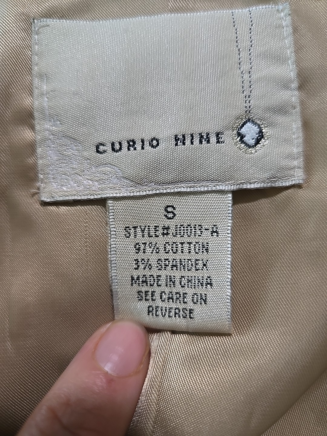 Curio Nine Teens  Blazer Solid Jacket Outwear  Su… - image 16