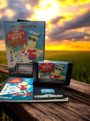 Sega Mega Drive Spiel | The Simpsons - Bart vs. The Space Mutants