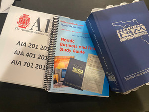 FL General Contractors exam books