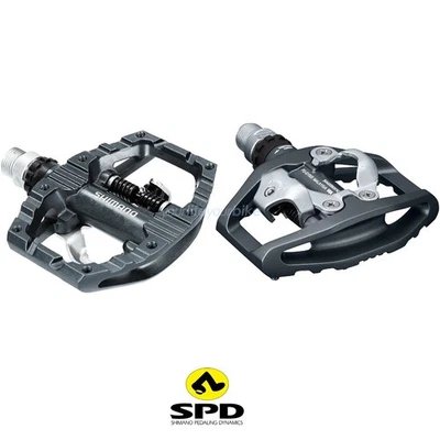 SHIMANO PD-EH500 KLICK PEDAL HYBRID SPD BINDUNG PLATTFORM TREKKING FAHRRAD FIXIE - Bild 1 von 3