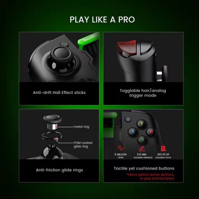GameSir - X4 Aileron Bluetooth Mobile Gamepad with Xbox