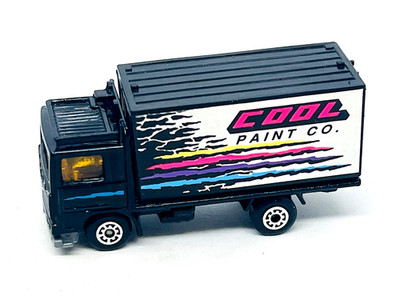 S Matchbox International 20 Volvo Container Truck schwarz ''Cool Paint Co.'' neuwertig!