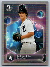 2022 Bowman Platinum #PE-7 Jackson Jobe Precious Elements Detroit Tigers