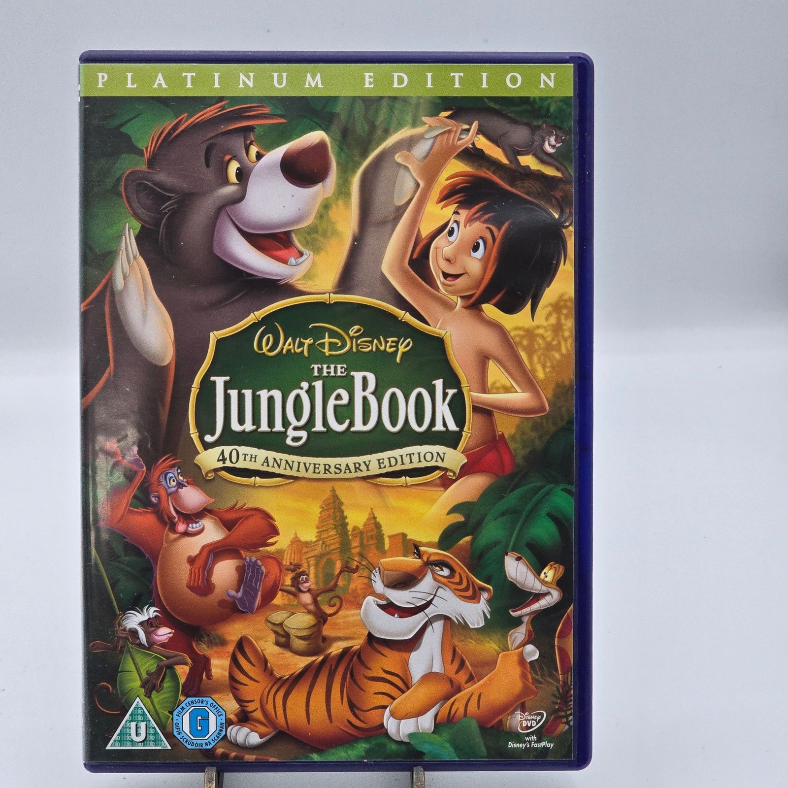 Walt Disney The Jungle Book 40th Anniversary Platinum Edition DVD 2 Disc PAL