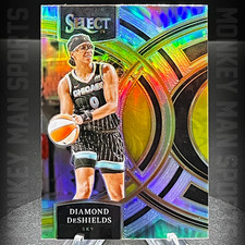 2024 Select WNBA - Diamond DeShields - #112 PRIZM SILVER SKY MINT