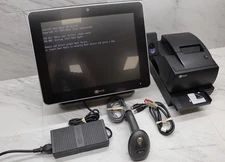 NCR REALPOS XR7 7702-2515-8801 i5-4590T 4GB Combo w/ NCR Printer, Scanner, Cable