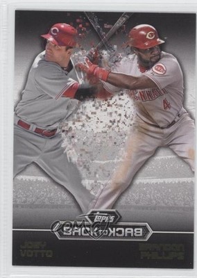 2016 Topps Back-to-Back Brandon Phillips Joey Votto #B2B-5 0c4