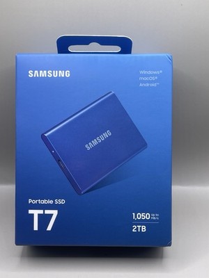 Brand New Samsung T7 Shield 2TB USB-C Portable External SSD - Blue BRAND NEW