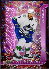 2024-25 Upper Deck Series 1 - Pink Dazzlers J.T. Miller #DZ-23 - Canucks