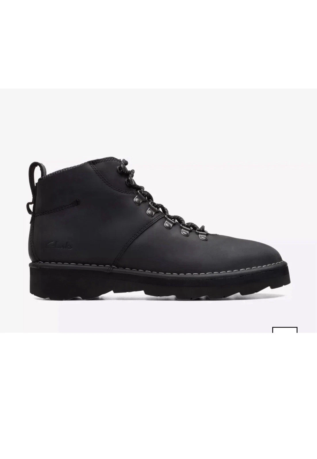 CRAFTDALE HIKE BLACK LEATHER ANKLE BOOT UK 11 G /Eu 46