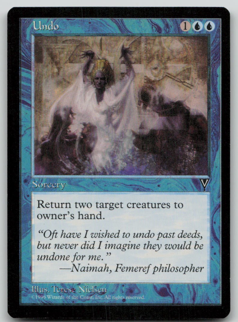 Undo [Visions - 47] Lightly Played Common Magic