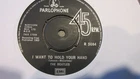 The Beatles I Want To Hold Your Hand/This Boy 7" *NEAR MINT*