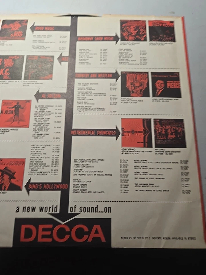 Burl Ives songs of Ireland 33 rpm LP record album DL 8444 - Image 3 of 4