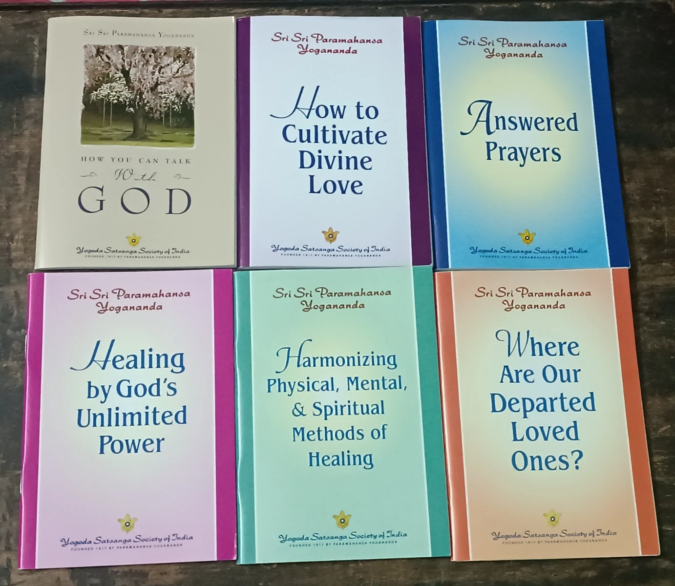 HOW TO LIVE SERIES BOOKLETS THE TEACHINGS OF SRI PARAMAHANSA YOGANANDA SET OF 10