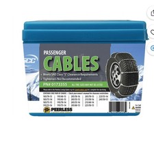 New Peerless Chain Passenger Tire Cables Part Number 0173355