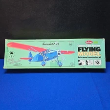 GUILLOWS #701-FAIRCHILD 24 BUILD BY NUMBER BALSA FLYING MODEL KIT New Open Box