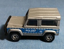 2015 Matchbox Land Rover 90 Silver 1:64 Diecast Toy Car SUV Truck Mattel 