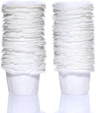 Disposable K Cup Filters, 100 Count Disposable Paper Filters for Keurig Reusable