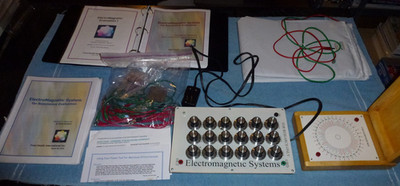 Total Health Int. EMS Resonance Evaluation Transmitter Receiver Pads Manuals etc