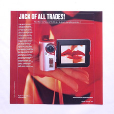 2000's Panasonic Camcorder SV-AV10 Camera MP3 Player Vintage Print Advertisement