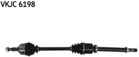 SKF VKJC6198 Antriebswelle Gelenksatz FüR Renault