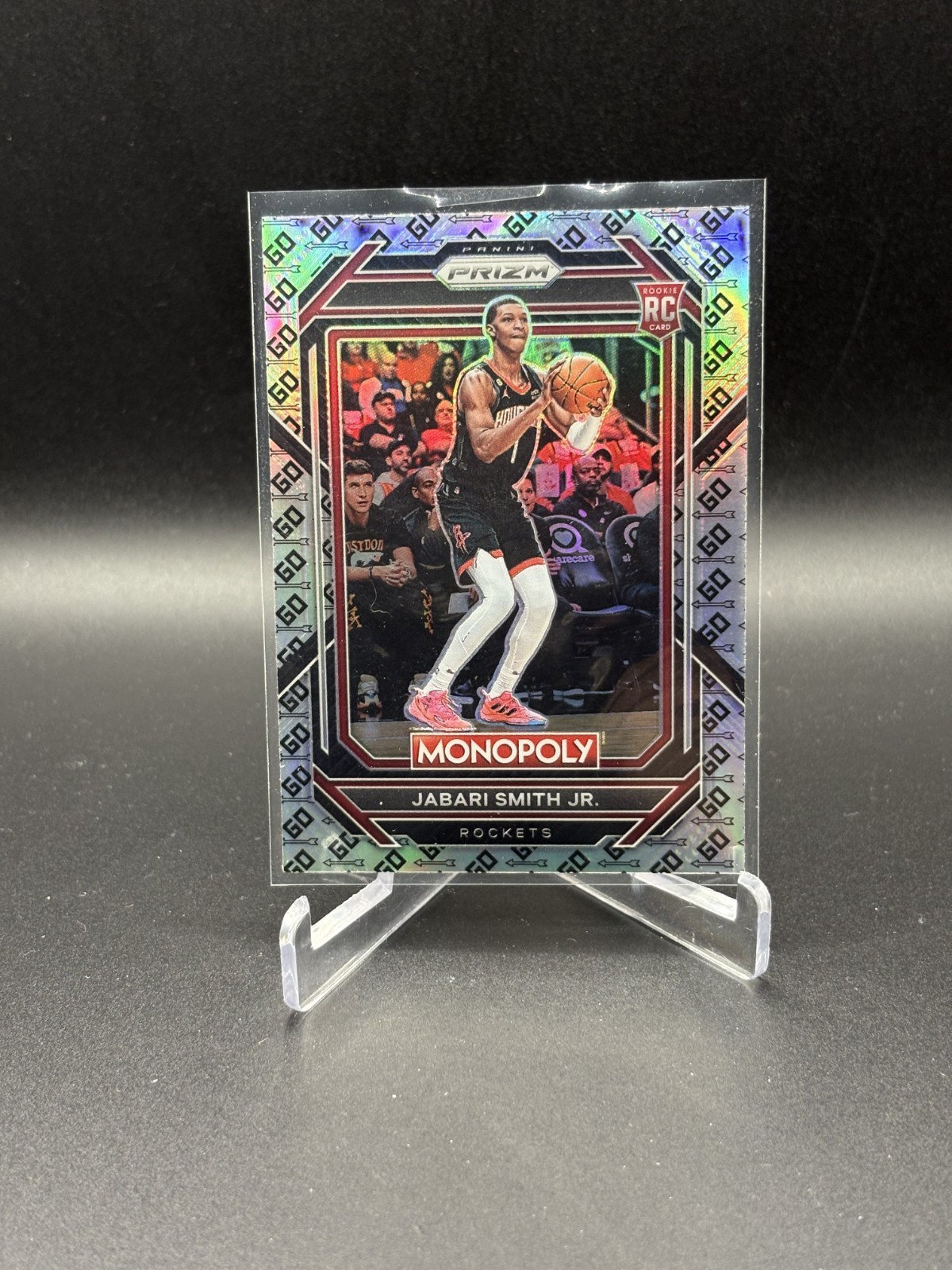 2022-23 Prizm Monopoly JABARI SMITH JR Rookie Go Space Prizm SP #32 ROCKETS