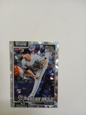 2026 Topps Series 1 - Wikelman Gonzalez  Rookie RC #167 Diamante Foil White Sox