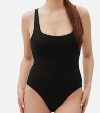 GAP GapBody Women's Logo Comfort Thong Bodysuit Medium