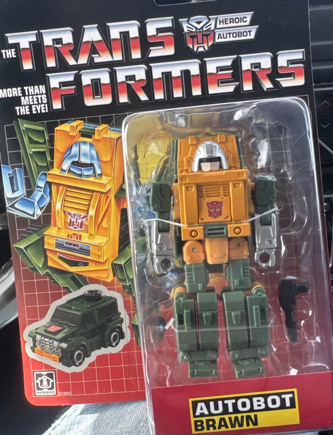 Transformers Autobot Brawn Transforming Action Figure Hasbro