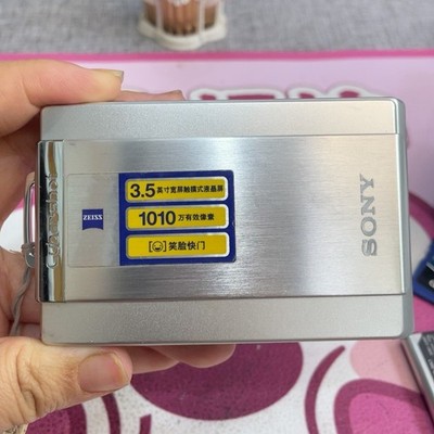 Sony Cyber-shot DSC-T300 Digital Camera 10.1MP 3.5x Optical Zoom Silver
