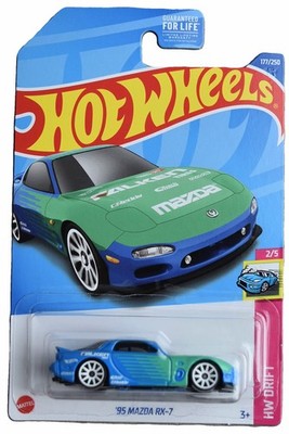 RX-7 ミニカー Hot Wheels '95 Mazda RX-7 7 inches, Multicolour 194735015344| eBay