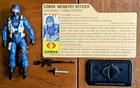 GI JOE Cobra NM/M Officer 2008 V7 Complete, File Card 25th TRU Exclusive Soldier