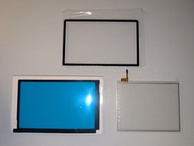 Nintendo 3DS XL Shell Replacement Original OEM Red Black White Restoration Kit