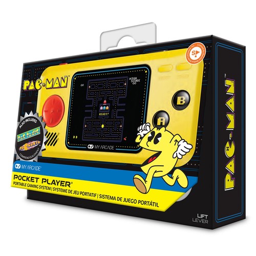 My Arcade 3227 Pac-Man Pocket Player Portable Gaming System (3 Games In 1) - Picture 3 of 5