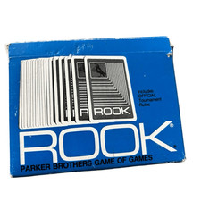 Vintage Rook Card Game Complete 57-Card Deck with Original Box Instructions