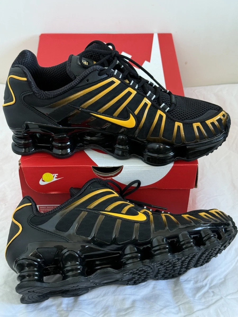 Las mejores ofertas en Nike Shox TL Black University Gold | eBay