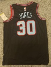 Tre Jones Signed Chicago Bulls City Edition Jersey Beckett COA NBA NBAAutograph