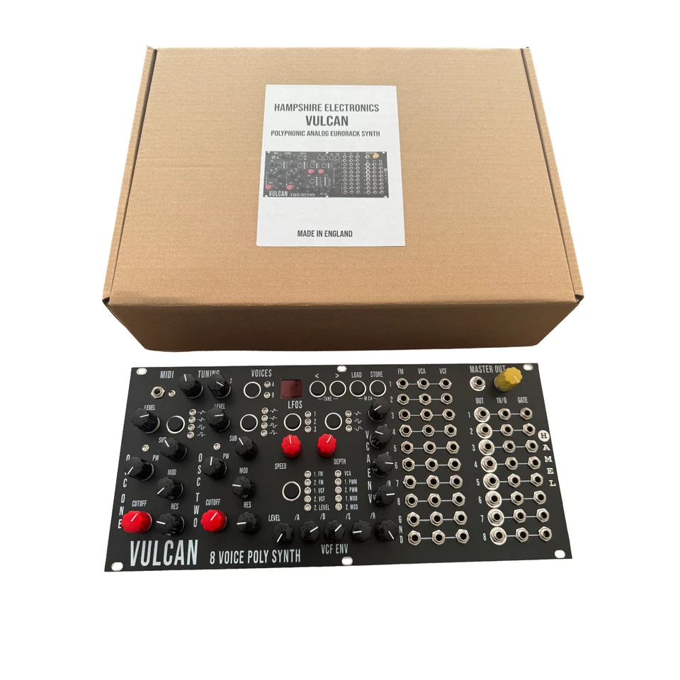 Eurorack 8-Voice Polyphonic Analog Synth | Vulcan by Hampshire Electronics - Image 3 of 4