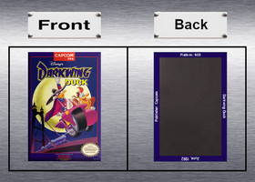 Darkwing Duck Video Game Box Art *NES* High Quality Magnet