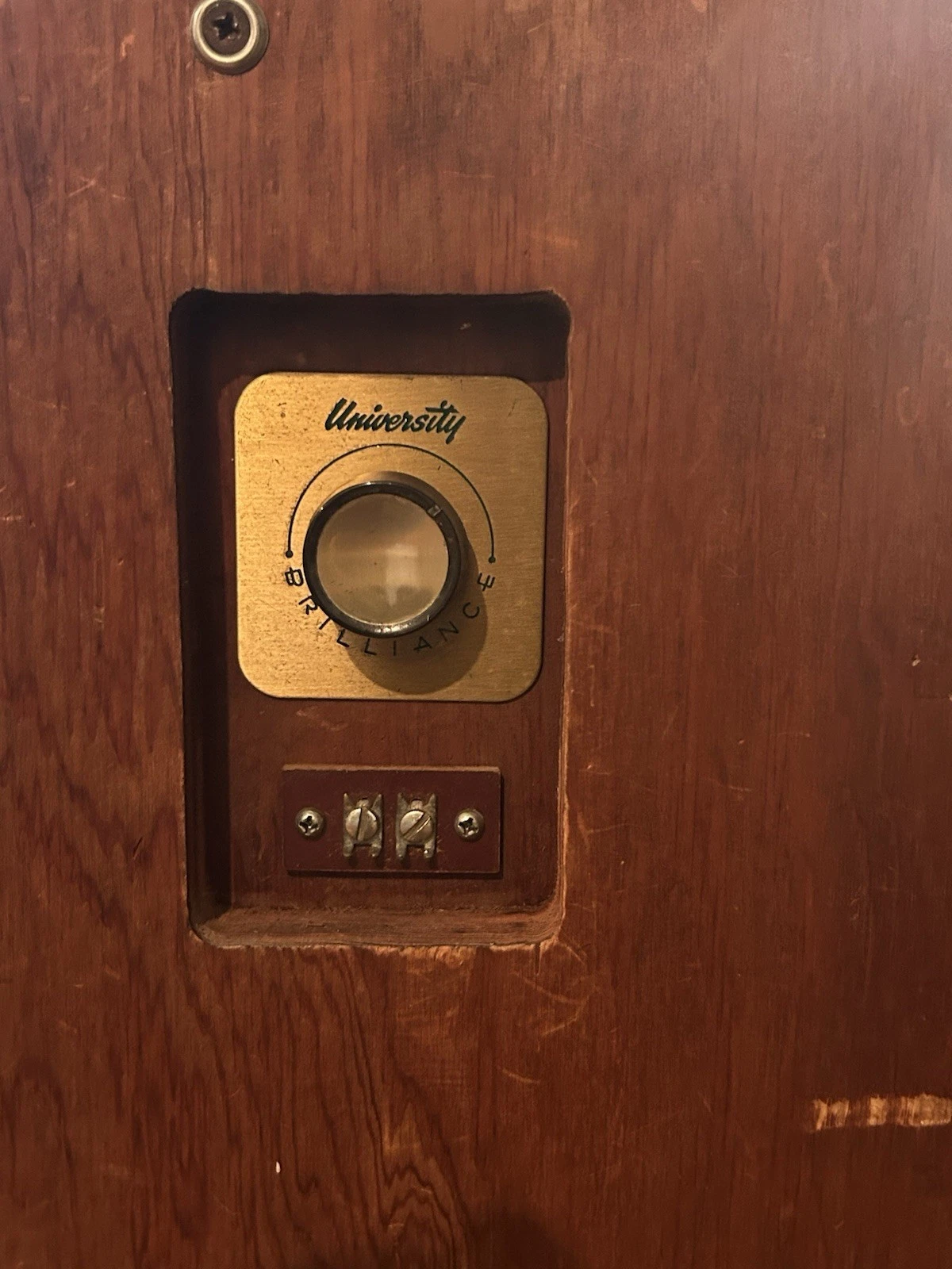 Vintage JBL C36 Viscount Cabinet w/ University Model 312 Speaker image 12