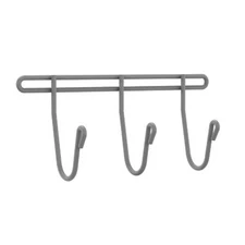 Holman Kargo Master Grey Bolt-On 3 Prong J Hook for Van Shelf Organizer 40060