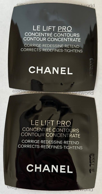 2X CHANEL LE LIFT PRO Contour Concentrate Corrects RedefinesTightens 1ml/ea New