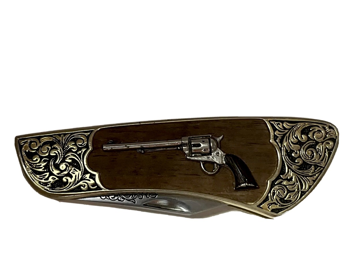 Franklin Mint Colt 1860 Army Knife Revolver Gold/Silver Plated | eBay