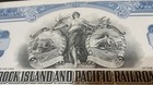 1961 Chicago Rock Island and Pacific Railroad Company  Stock Certificate — photo 2