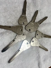 New 8 ilco Key Co X244 H76  Blank Keys  Automobile Made in USA