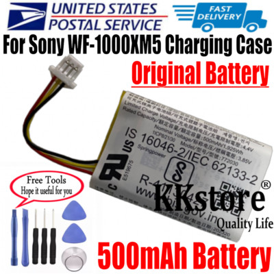 USPS Original Battery For Sony WF-1000XM5 Headset Charging Case WF-XM5 battery